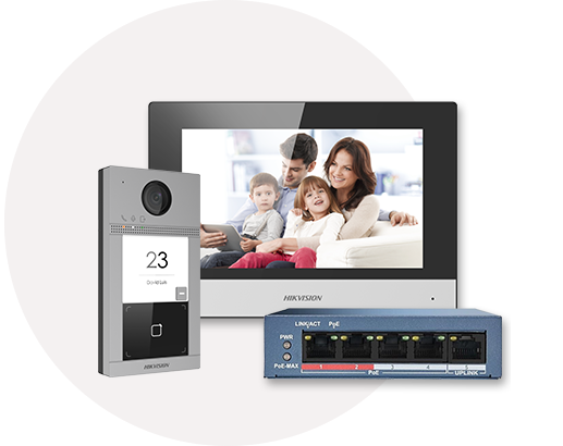 MONTÁŽ VIDEOTELEFONŮ